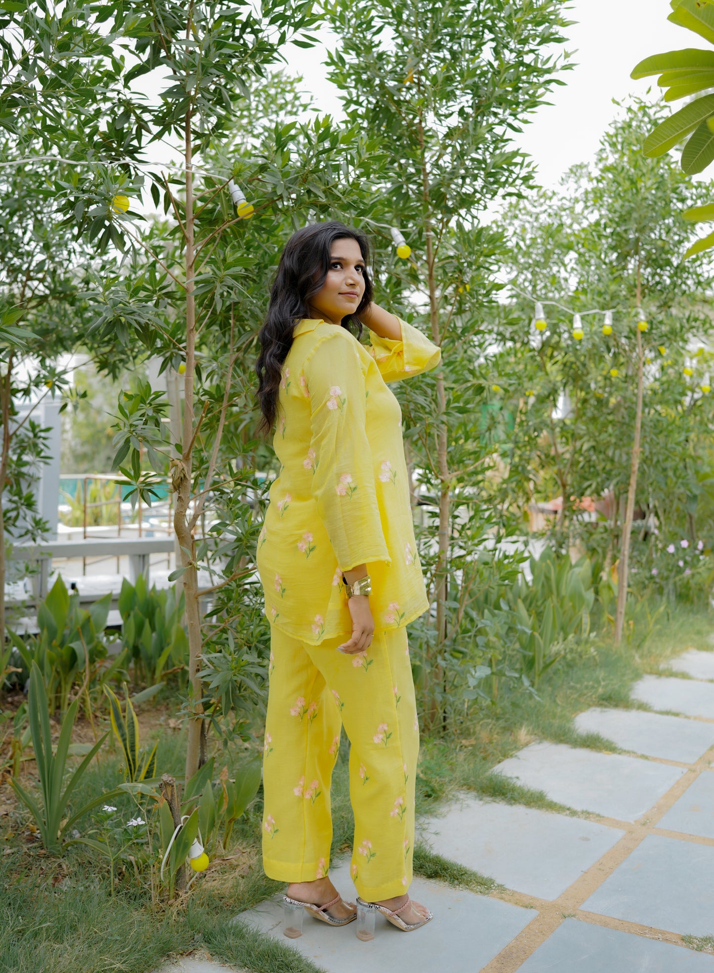 DAISY CO-ORD SET - YELLOW