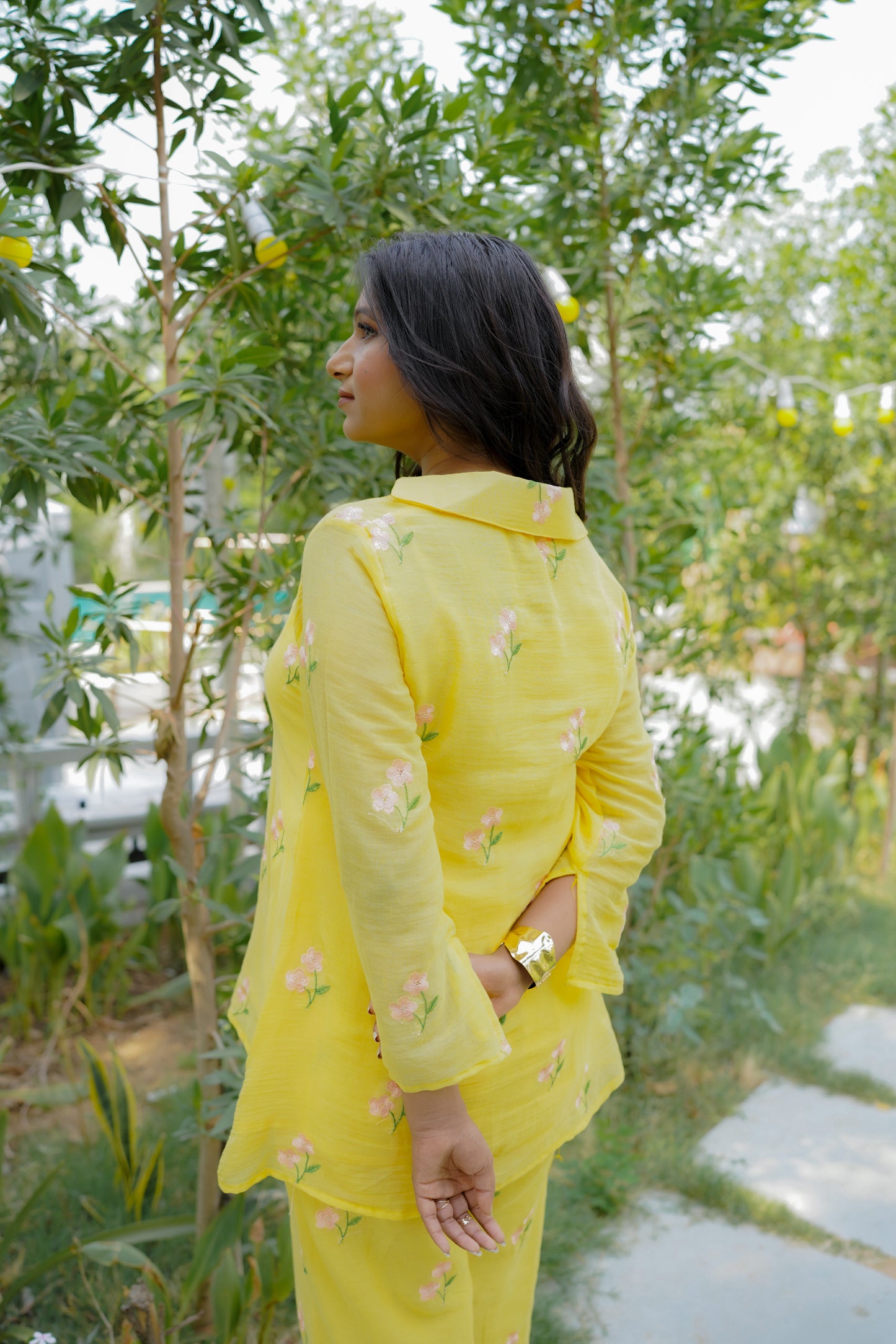 DAISY CO-ORD SET - YELLOW