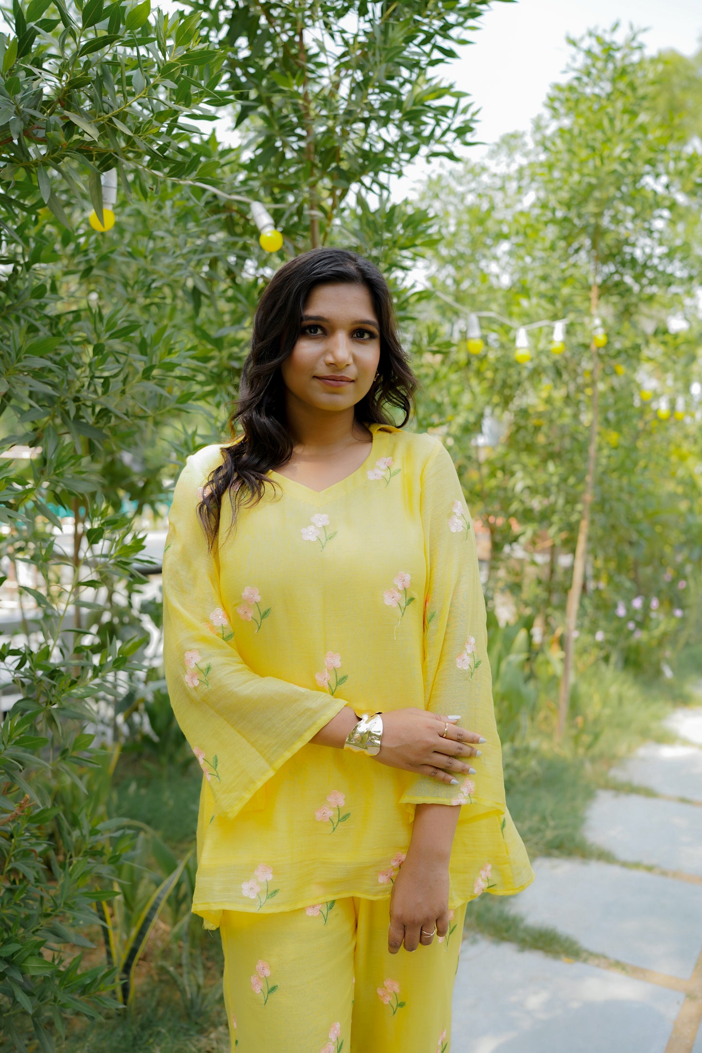 DAISY CO-ORD SET - YELLOW