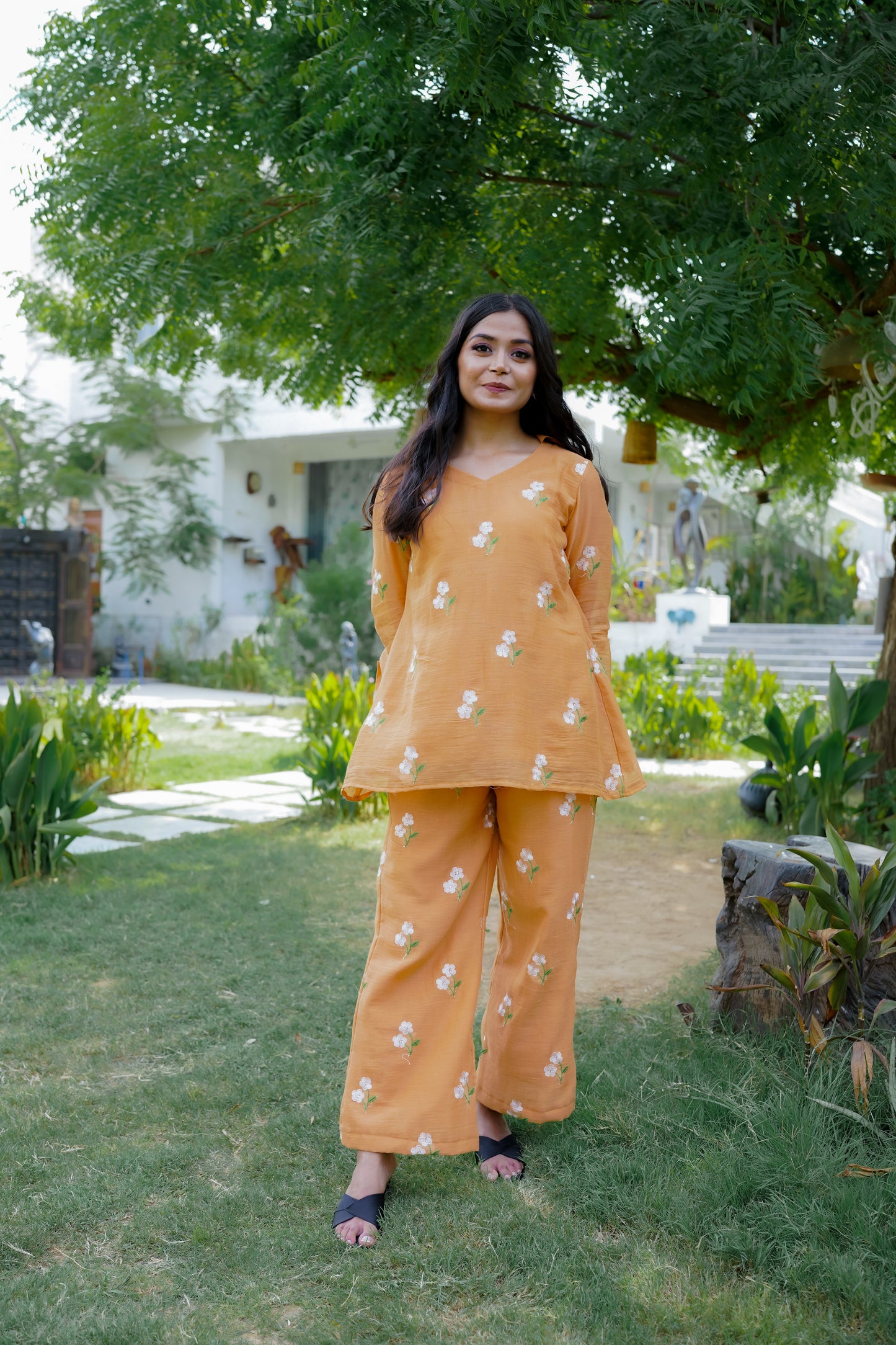 DAISY CO-ORD SET - PEACH