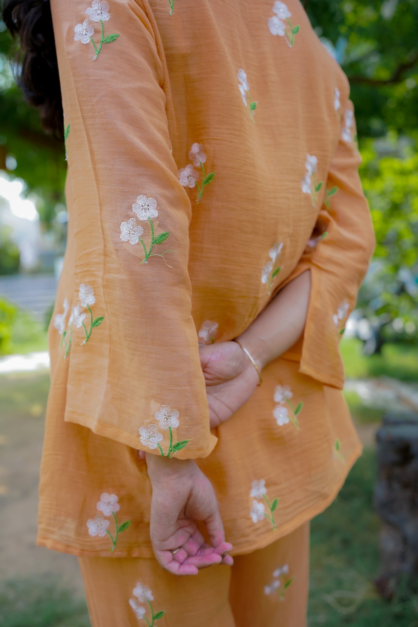 DAISY CO-ORD SET - PEACH