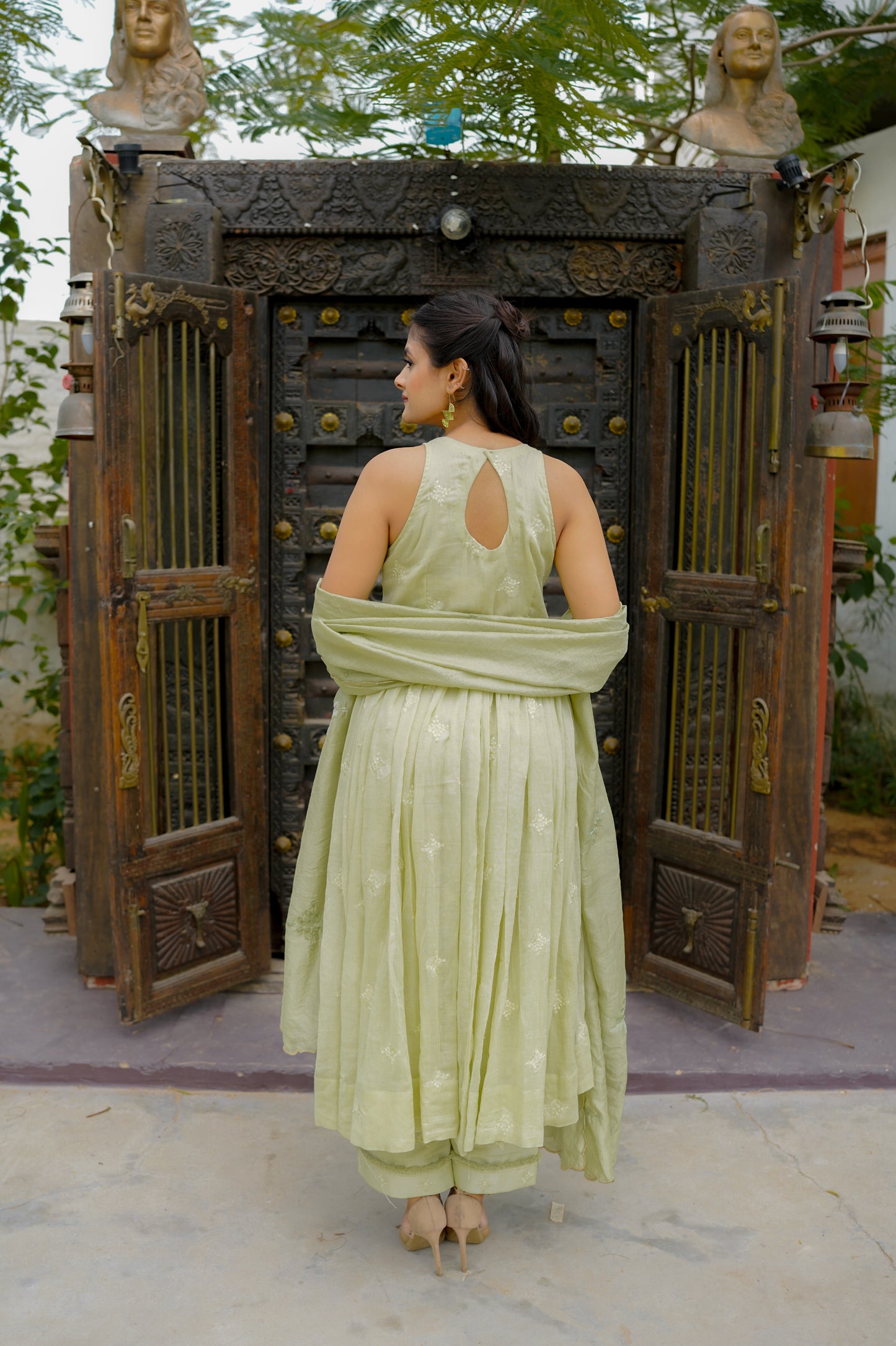 DAHLIA ANARKALI SET - ELAICHI