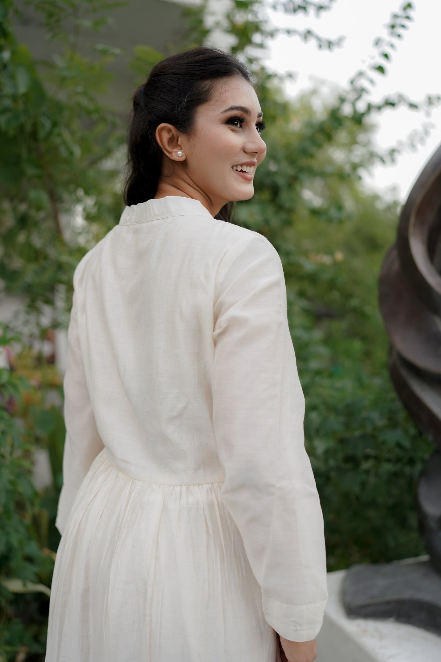 COSMOS TIERED DRESS