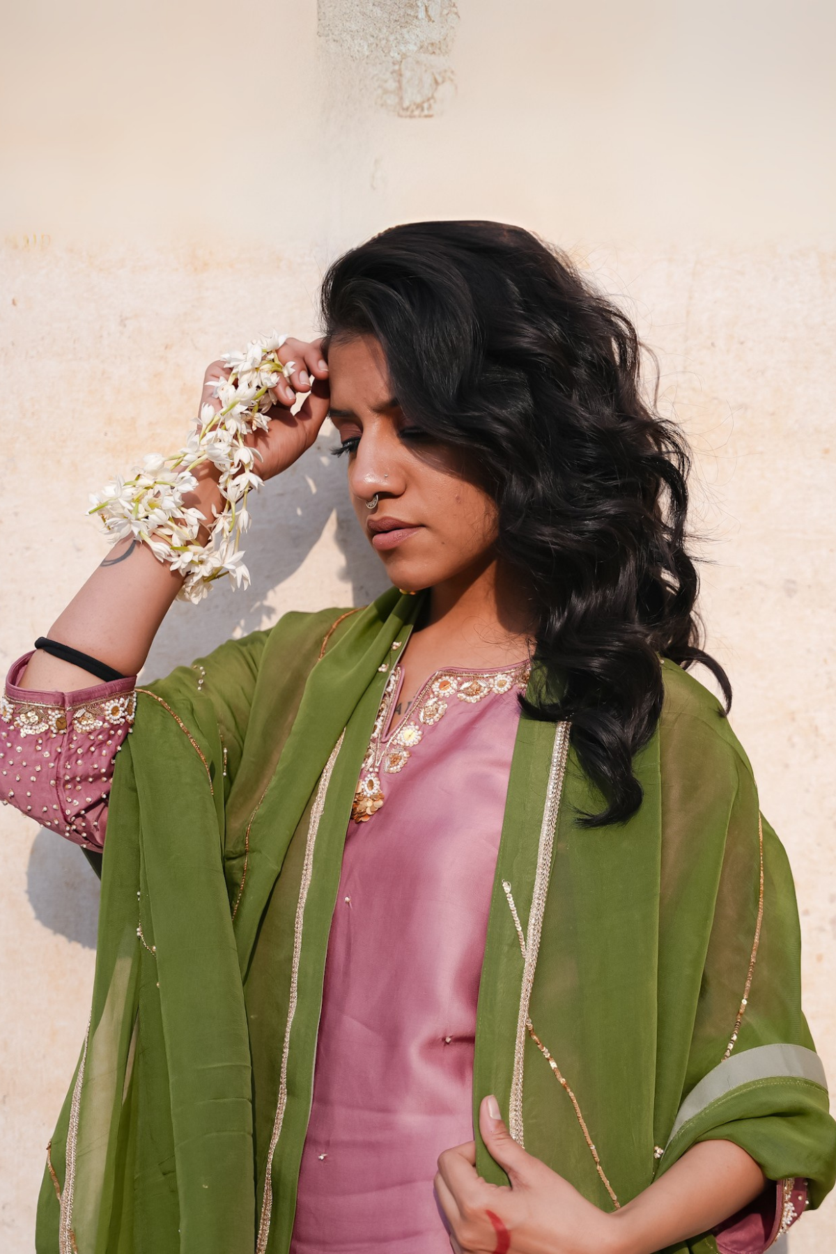 Radha Kurta Set - Pink