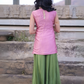 Radha Sharara Set - Pink