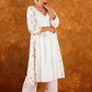 CHAMKEELI KURTI SET - OFF WHITE