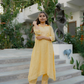 DAHLIA KURTI SET - ORANGE