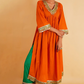 RANGOLI NOOR SET - ORANGE
