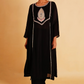 TILAK KURTI SET - BLACK