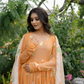 DAISY ANARKALI SET - PEACH