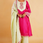 LAJJO KURTA SET - PINK