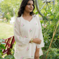 DAISY CO-ORD SET - - OFF WHITE