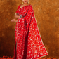 BAHAR JAAL SAREE - RED