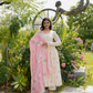 DAISY ANARKALI SET - OFF WHITE