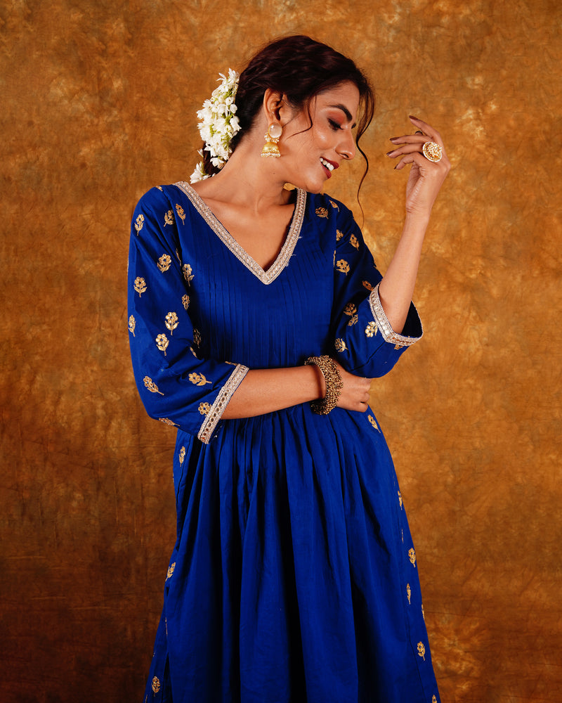 CHAMKEELI KURTI SET