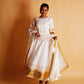 CHAMKEELI ANARKALI SET - OFF WHITE