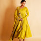 MOR ANARKALI SET - YELLOW