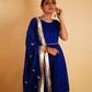 CHAMKEELI ANARKALI SET - BLUE