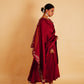 MOR ANARKALI SET - RED