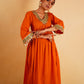 RANGOLI NOOR SET - ORANGE