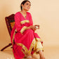 RANGOLI GULZAR KURTA SET - PINK