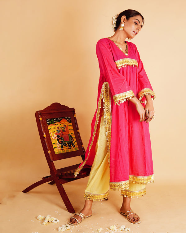 RANGOLI GULZAR KURTA SET