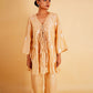 PHOOL PEPLUM SET - BEIGE