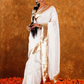 CHAMKEELI SAREE - OFF WHITE