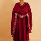 MOR ANARKALI SET - RED