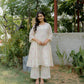 DAISY GEATHER KURTI SET - OFF WHITE