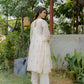 DAISY GEATHER KURTI SET - OFF WHITE