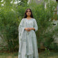 ROSE ANARKALI SET - BLUE