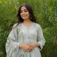 ROSE ANARKALI SET - BLUE