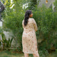 ROSE STRAIGHT KURTI SET - PINK