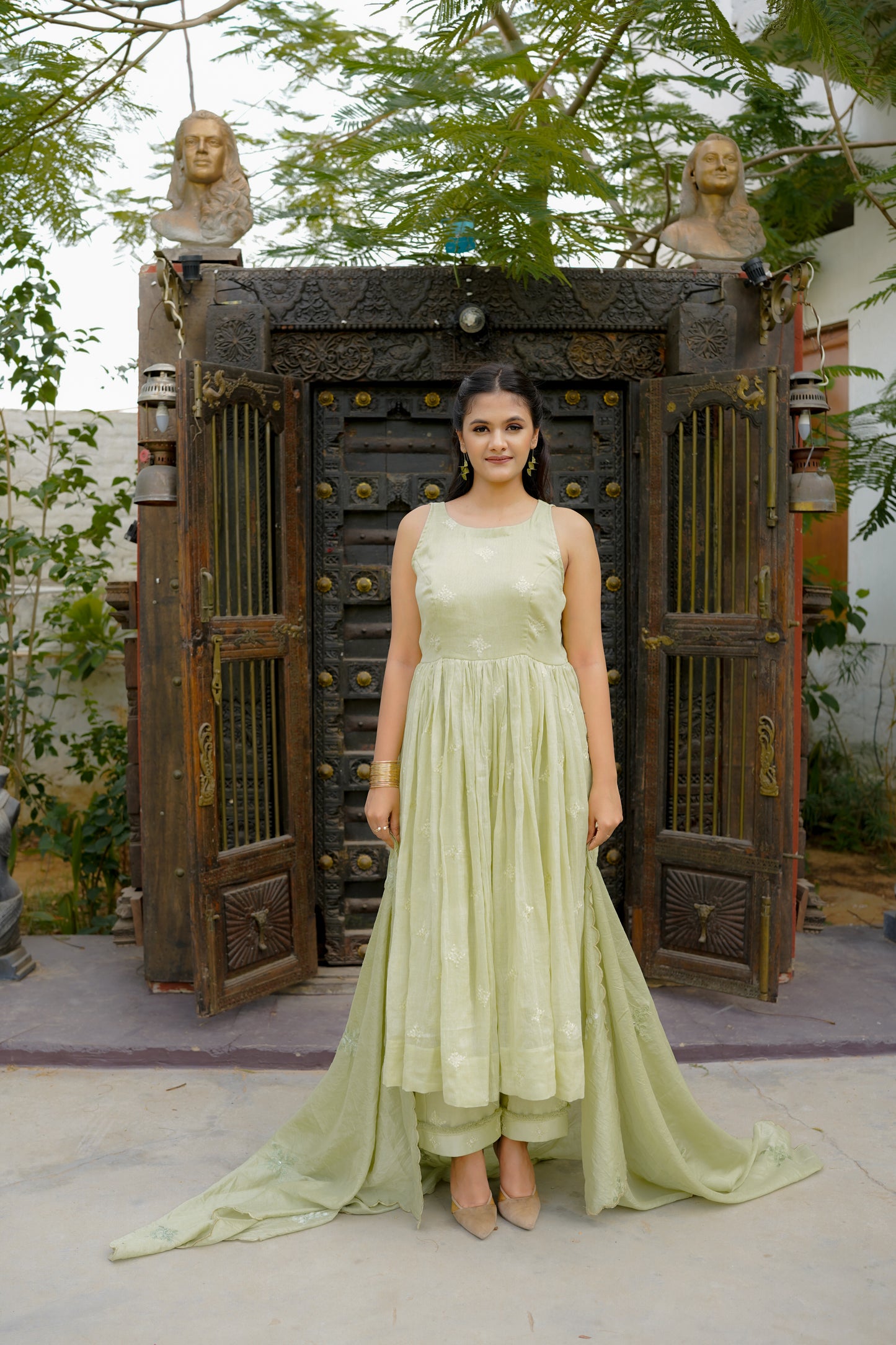 DAHLIA ANARKALI SET - ELAICHI