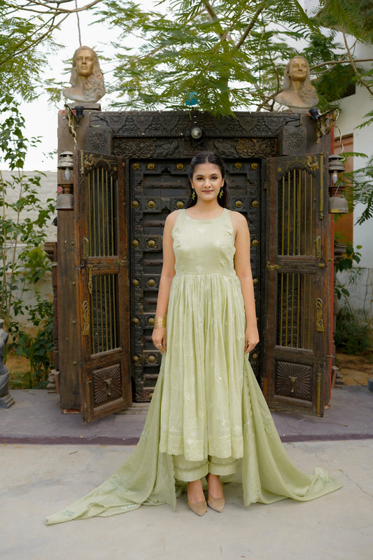 DAHLIA ANARKALI SET - ELAICHI