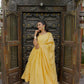 DAHLIA ANARKALI SET - ORANGE