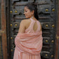 DAHLIA ANARKALI SET - PEACH