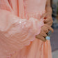 DAHLIA ANARKALI SET - PEACH