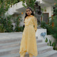 DAHLIA KURTI SET - ORANGE