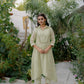 DAHLIA KURTI SET - GREEN