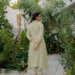 DAHLIA KURTI SET - GREEN