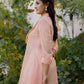DAHLIA KURTI SET - PEACH