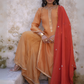 Meera Kurta Set - Dessert Gold