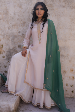 Meera Kurta Set - Pink