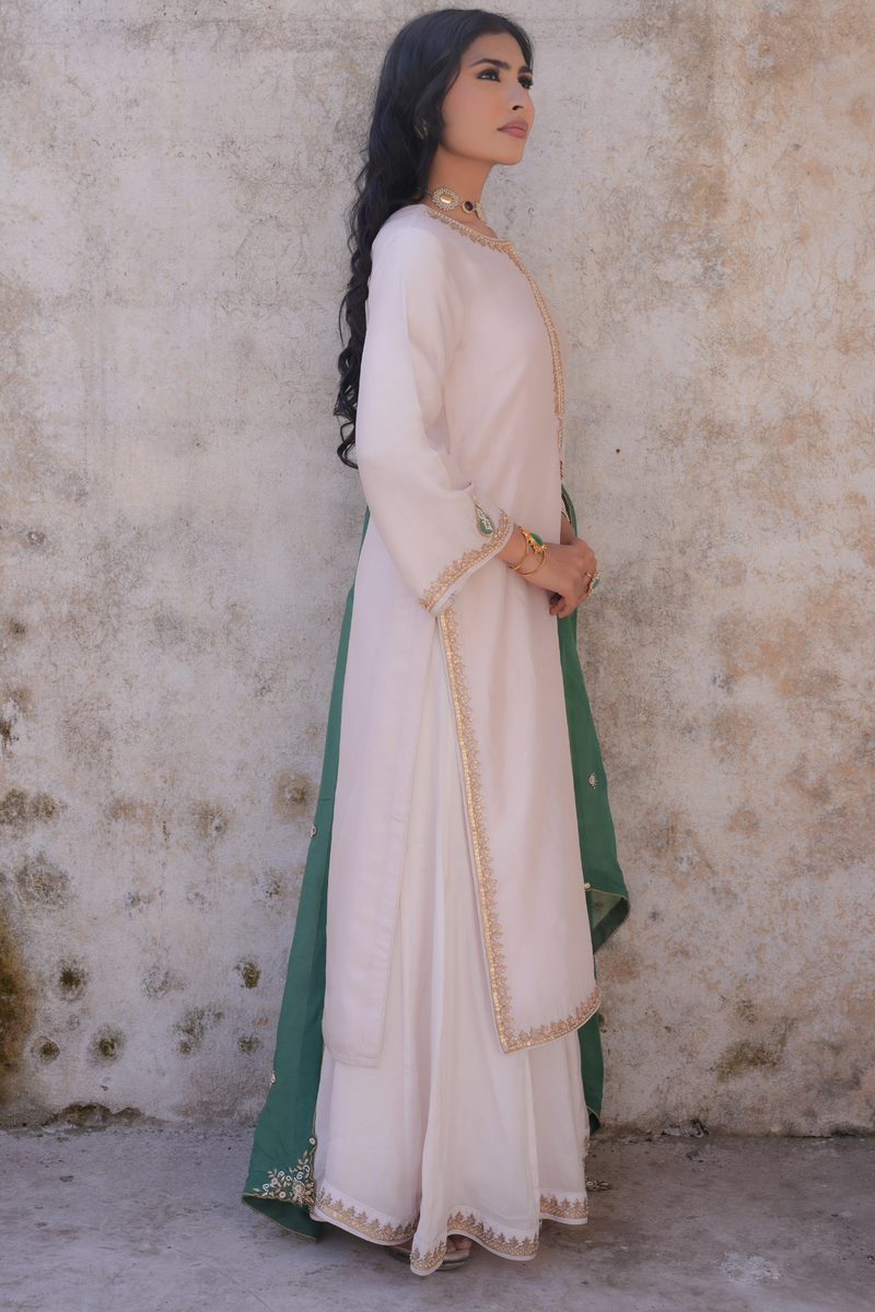 Meera Kurta Set - Pink