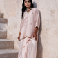Meera Drape Set - Pink