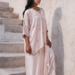 Meera Drape Set - Pink